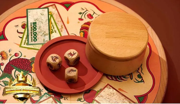 bo dung cu cua tro choi bau cua tom ca nhatvip Bộ dụng cụ trong cách chơi bầu cua tôm cá nhatvip